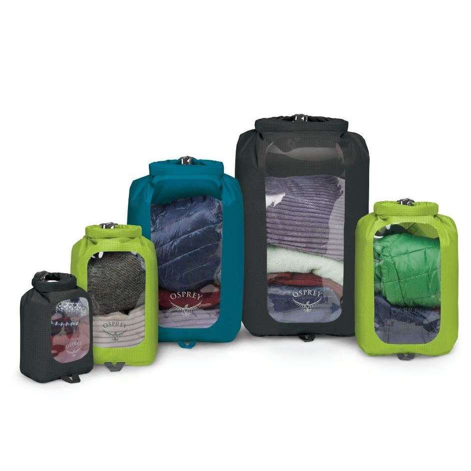 Osprey Ultralight Dry Sack with Window 5 Sizes Gear Up For Outdoors