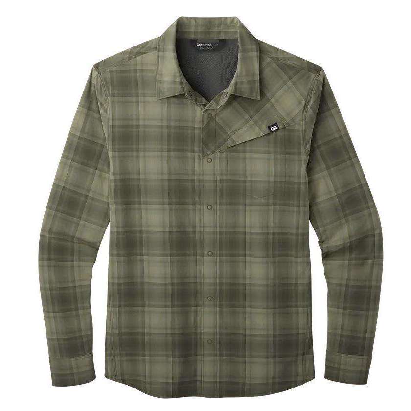 Outdoor Research Mens Astroman LS Sun Shirt,MENSSHIRTLS BUT PTN,OUTDOOR RESEARCH,Gear Up For Outdoors,