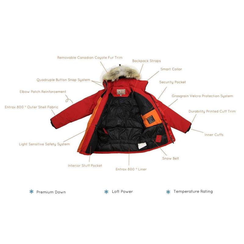 Outdoor Survival Canada Mission Parka,MENSDOWNWP REGULAR,OUTDOOR SURVIVAL CANADA,Gear Up For Outdoors,