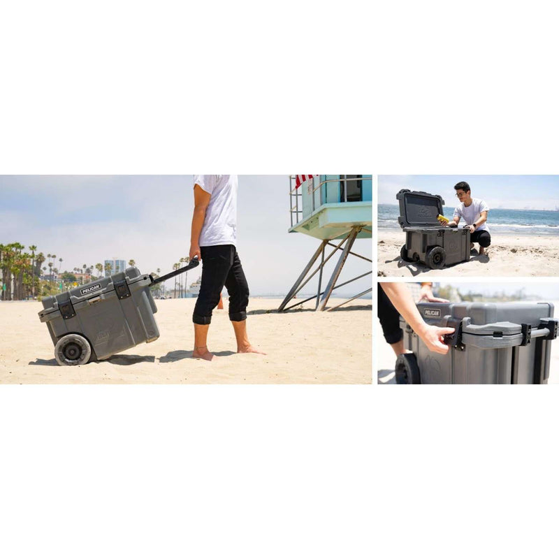 Pelican 45 Quart Wheeled Elite Cooler,EQUIPMENTCOOKINGCOOLERS,PELICAN,Gear Up For Outdoors,
