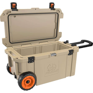 Pelican 65 Quart Wheeled Elite Cooler,EQUIPMENTCOOKINGCOOLERS,PELICAN,Gear Up For Outdoors,