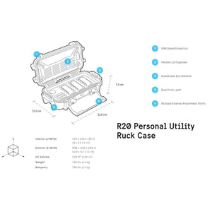 Pelican Ruck Personal Utility Protective Case - 3 Sizes,EQUIPMENTSTORAGEHARD SIDED,PELICAN,Gear Up For Outdoors,