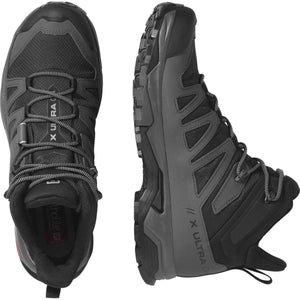 Salomon Mens X Ultra Mid 4 Gore-Tex Hiking Boot,MENSFOOTHIKEWP SHOES,SALOMON,Gear Up For Outdoors,