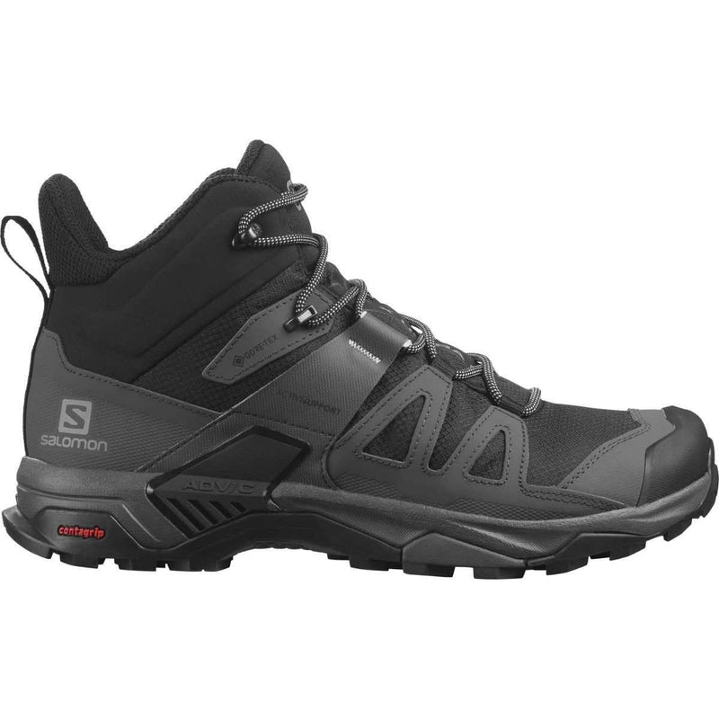 Salomon Mens X Ultra Mid 4 Gore-Tex Hiking Boot,MENSFOOTHIKEWP SHOES,SALOMON,Gear Up For Outdoors,