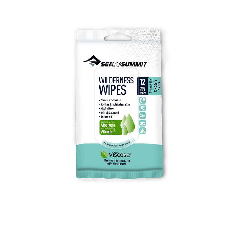 Sea to Summit Wilderness Wipes 2 Sizes,EQUIPMENTTOILETRIESSOAP,SEA TO SUMMIT,Gear Up For Outdoors,