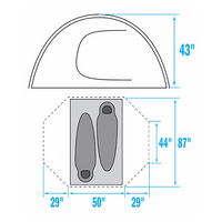 The North Face Stormbreak 2 Tent (2 Person/3 Season) Updated,EQUIPMENTTENTS2 PERSON,THE NORTH FACE,Gear Up For Outdoors,