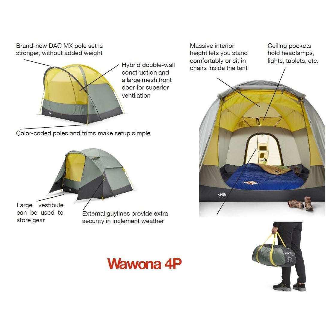 The north face wawona shop 4 tent review