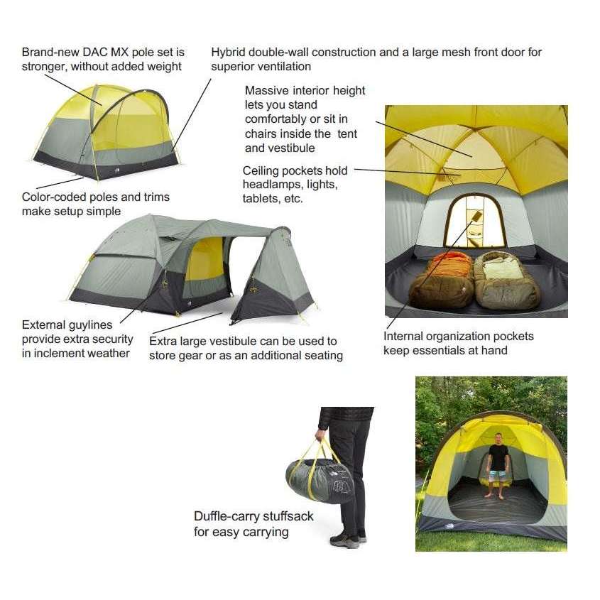 The north face wawona 6 tent hot sale