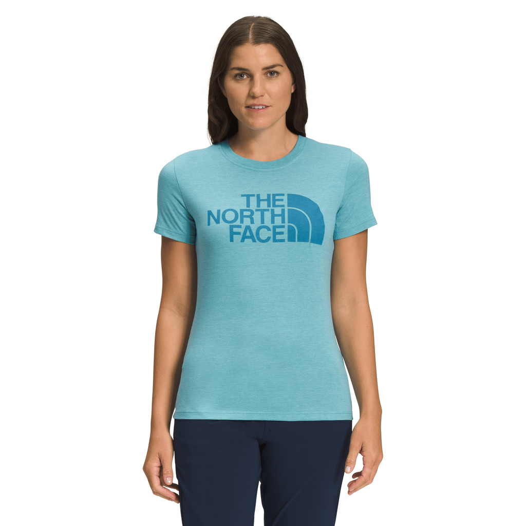 The North Face Womens Half Dome Tri-Blend SS Tee,WOMENSSHIRTSSS TEE PLD,THE NORTH FACE,Gear Up For Outdoors,
