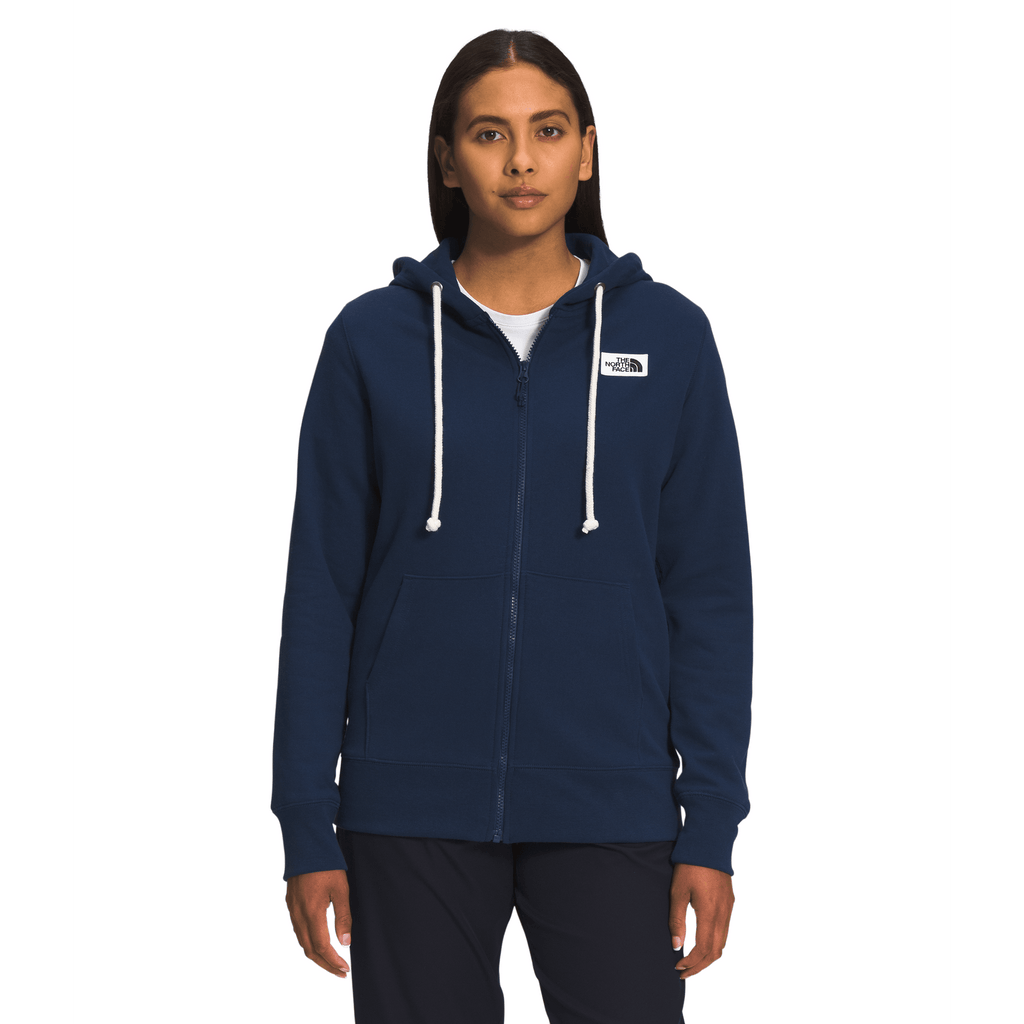 The North Face Womens Heritage Patch Full Zip Hoodie,WOMENSMIDLAYERSFULL ZIPS,THE NORTH FACE,Gear Up For Outdoors,