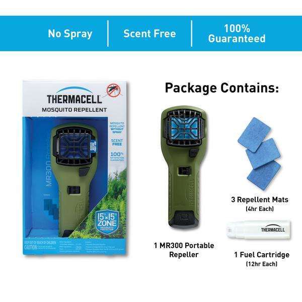 Thermacell M300 Portable Mosquito Repeller,EQUIPMENTPREVENTIONBUG STUFF,THERMACELL,Gear Up For Outdoors,