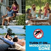 Thermacell Patio Shield Mosquito Repeller Metal Edition,EQUIPMENTPREVENTIONBUG STUFF,THERMACELL,Gear Up For Outdoors,