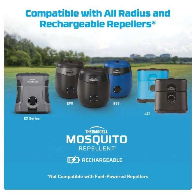 Thermacell Rechargeable Mosquito Repeller Refills - 36 Hour,EQUIPMENTPREVENTIONBUG STUFF,THERMACELL,Gear Up For Outdoors,