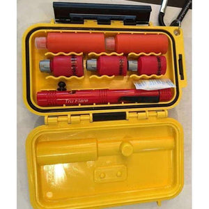 TruFlare Emergency Hard Case Signal Kit Combo - Centre Fire,EQUIPMENTPREVENTIONFLRE WHSTL,TRUFLARE,Gear Up For Outdoors,