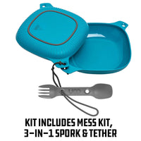 UCO 4-Piece Mess Kit,EQUIPMENTCOOKINGTABLEWARE,UCO,Gear Up For Outdoors,