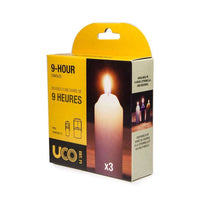 UCO 9 Hour Replacement Candles (3-Pack),EQUIPMENTLIGHTFIRE,UCO,Gear Up For Outdoors,