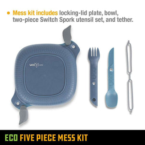 UCO ECO 5-Piece Mess Kit,EQUIPMENTCOOKINGTABLEWARE,UCO,Gear Up For Outdoors,