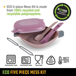 UCO ECO 5-Piece Mess Kit,EQUIPMENTCOOKINGTABLEWARE,UCO,Gear Up For Outdoors,