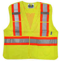 Viking 5 Point Tear Away Safety Vest - Mesh,MENSWORKWEARALL,VIKING,Gear Up For Outdoors,