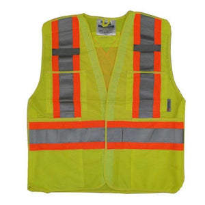 Viking 5 Point Tear Away Safety Vest - Polyester,MENSWORKWEARALL,VIKING,Gear Up For Outdoors,