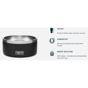 Yeti Boomer Dog Bowl - 2 Sizes,EQUIPMENTCOOKINGPOTS PANS,YETI,Gear Up For Outdoors,