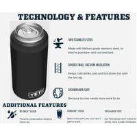 Yeti Rambler 16oz Colster Tall Boy Can Insulator,EQUIPMENTHYDRATIONWATER ACC,YETI,Gear Up For Outdoors,