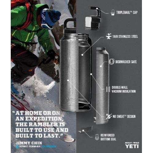 Yeti Rambler 36oz Chug Bottle,EQUIPMENTHYDRATIONWATBLT IMT,YETI,Gear Up For Outdoors,