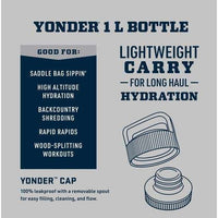 Yeti Yonder 1L Water Bottle,EQUIPMENTHYDRATIONWATBLT PLT,YETI,Gear Up For Outdoors,